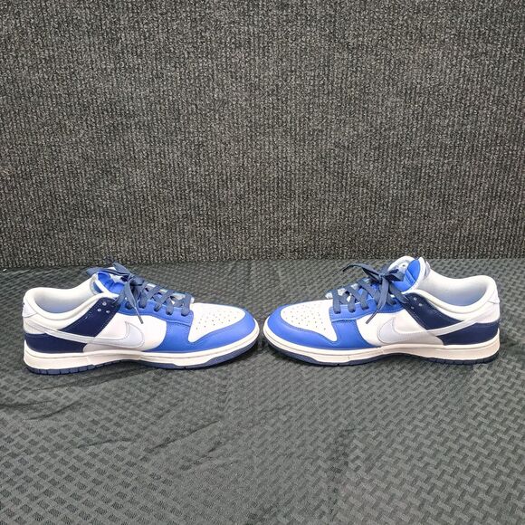 Nike Dunk Low Game Royal Navy Blue/White Mens 10 Used FQ8826-100 No Box main image 16